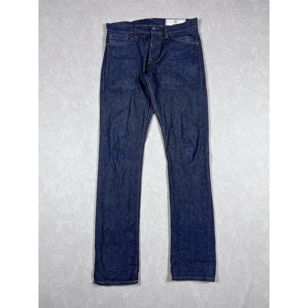 Rogue Territory Size 30 x 34 Silveridge Slim Straight Selvedge Denim Jeans - Picture 2 of 12